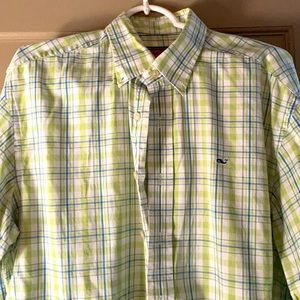 Men’s button down casual shirt.